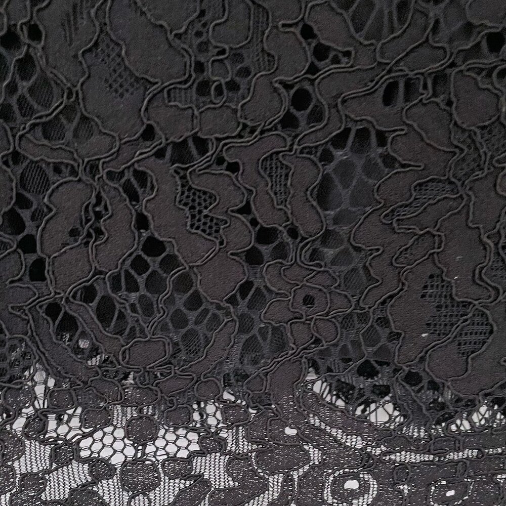 (NWOT) J.Crew Long Sleeve Little Black Lace Dress - Size 0 - Picture 6 of 7